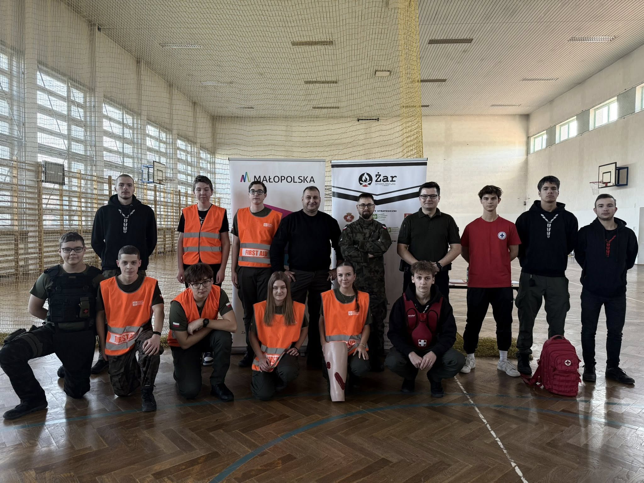 Jadowniki. Harcerze szkolili z pierwszej pomocy i strzelectwa