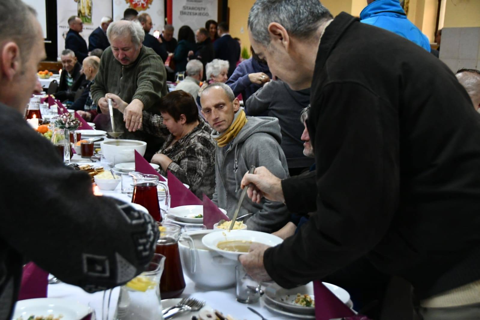 Brzeska wigilia dla osób samotnych i ubogich
