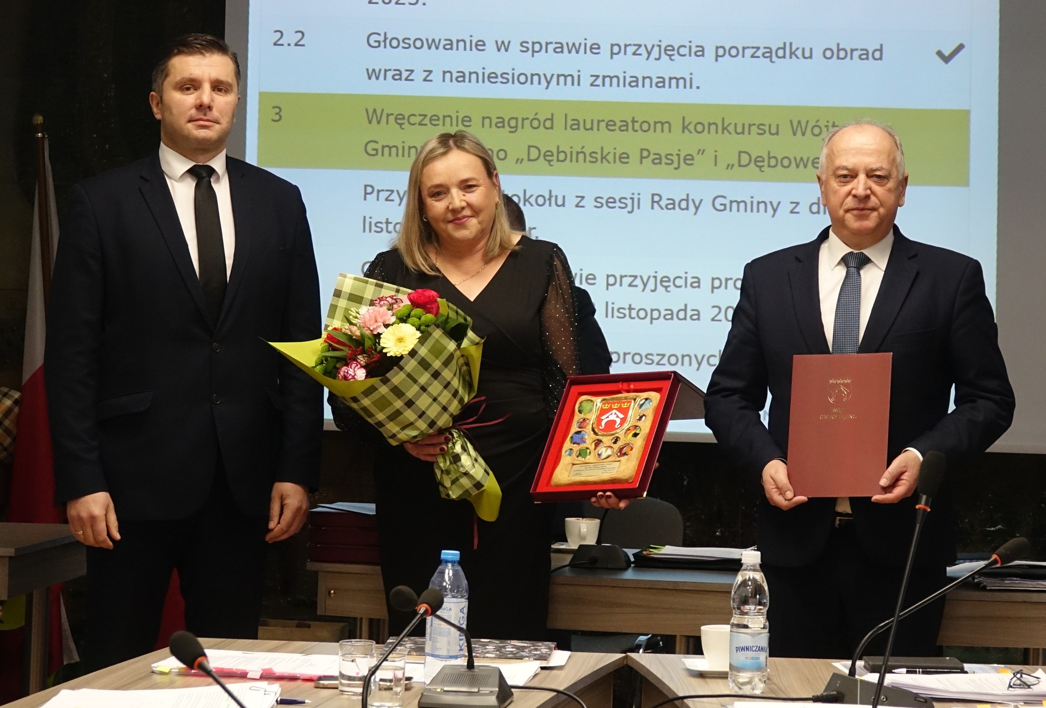 Uroczyste wręczenie nagród „Dębińskie Pasje” i „Dębowe Serce” / zdjęcia