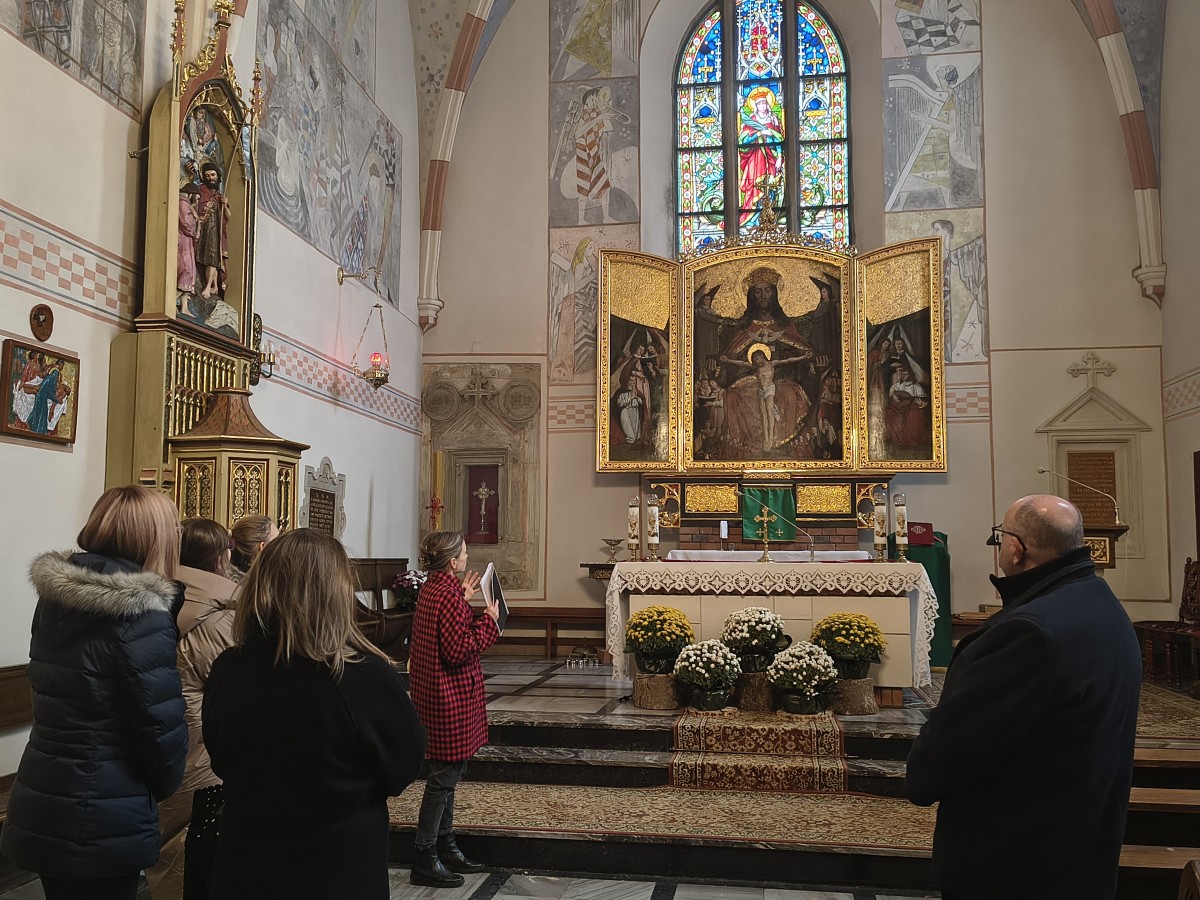 Konserwacja zabytkowego tryptyku w Dębnie dobiegła końca