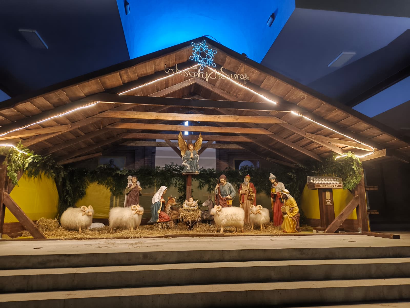 Szopka w szczepanowskim Panteonie Świętych i Błogosławionych / zdjęcia i video