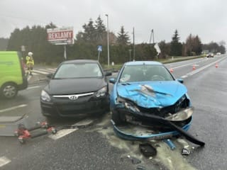 Czarny czwartek na DK 94. Dwa groźne zdarzenia w Woli Dębińskiej i Sufczynie