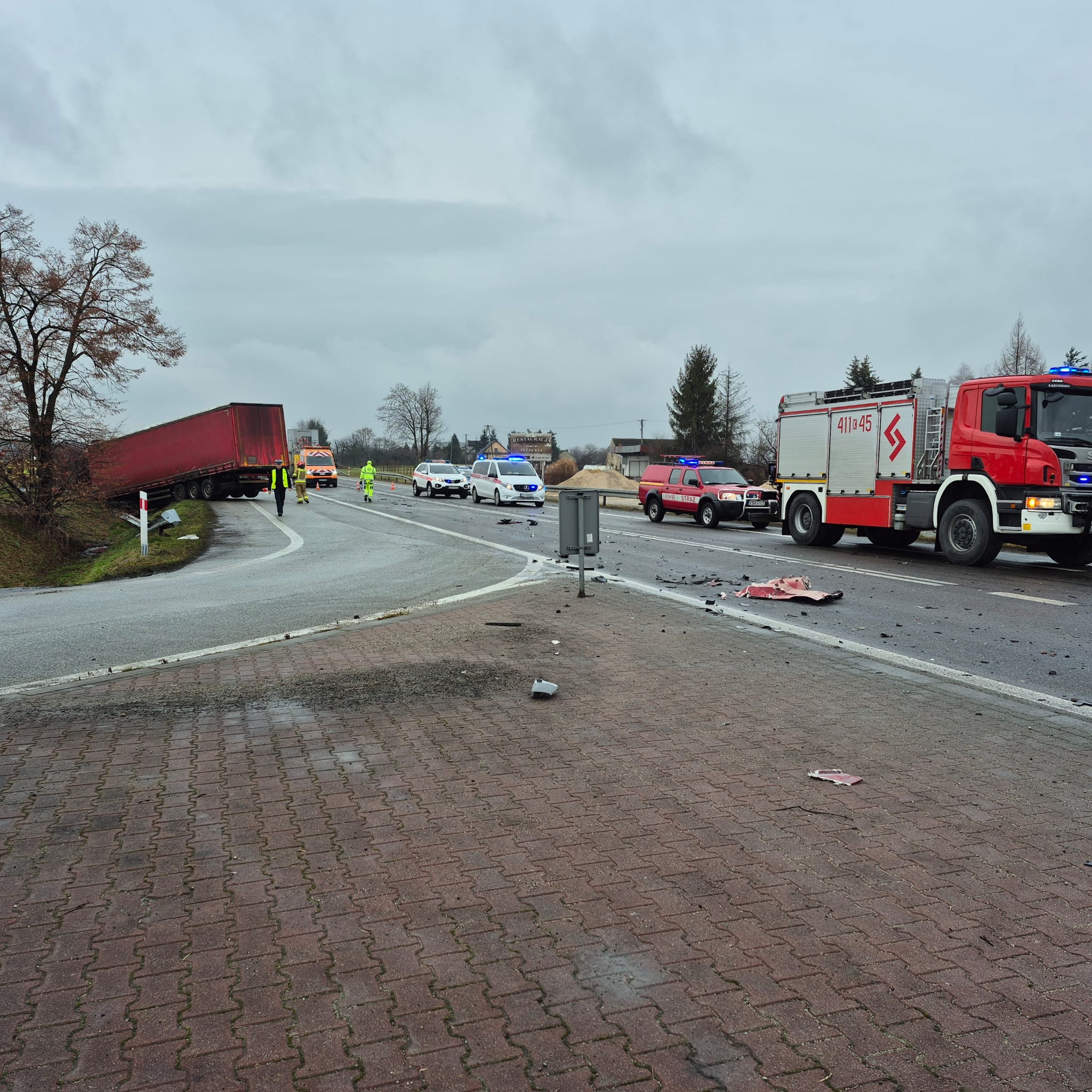 Wypadek w Sufczynie. Wstępne ustalenia policji