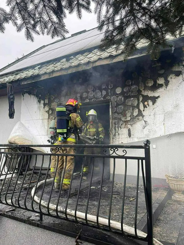 Gosprzydowa. Pożar budynku. Na dachu była fotowoltaika