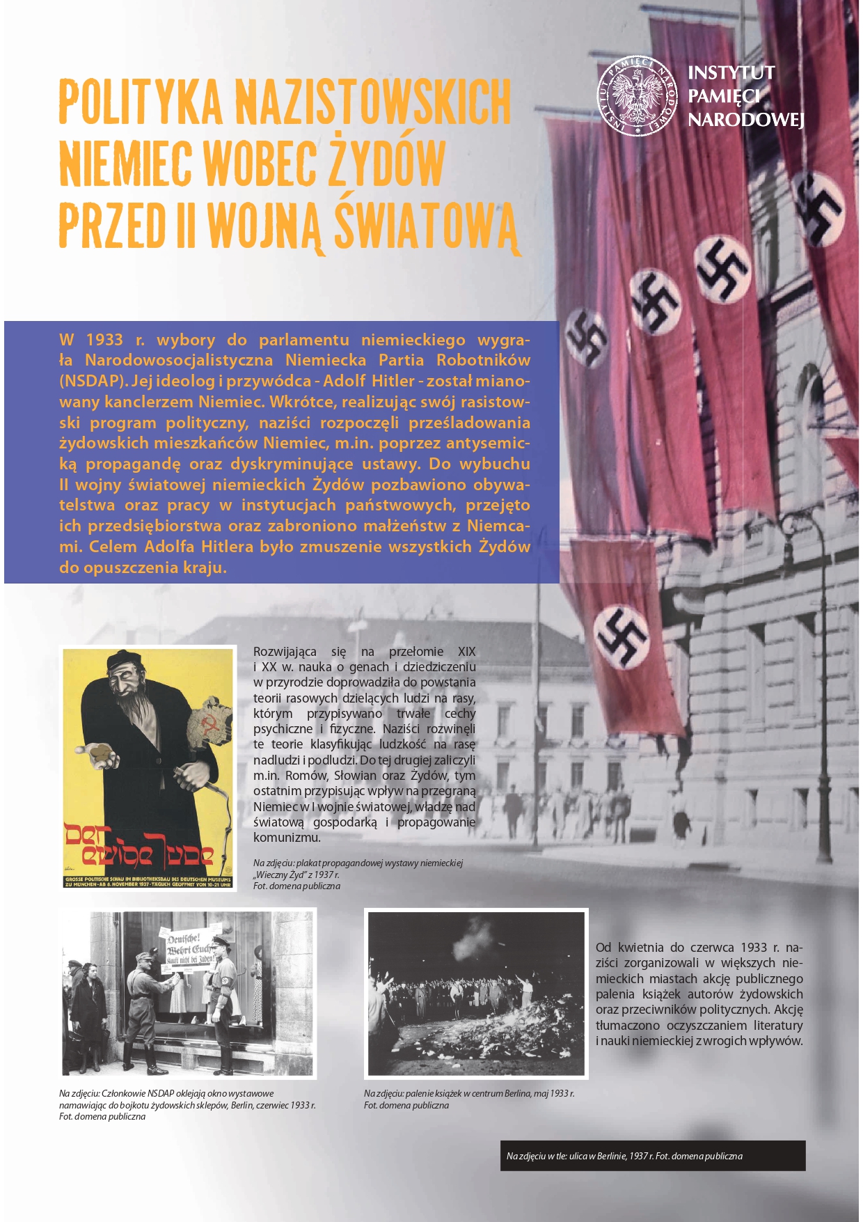 Otwarcie wystawy plenerowej „Zagłada Żydów europejskich” / 26 stycznia 2026 r.