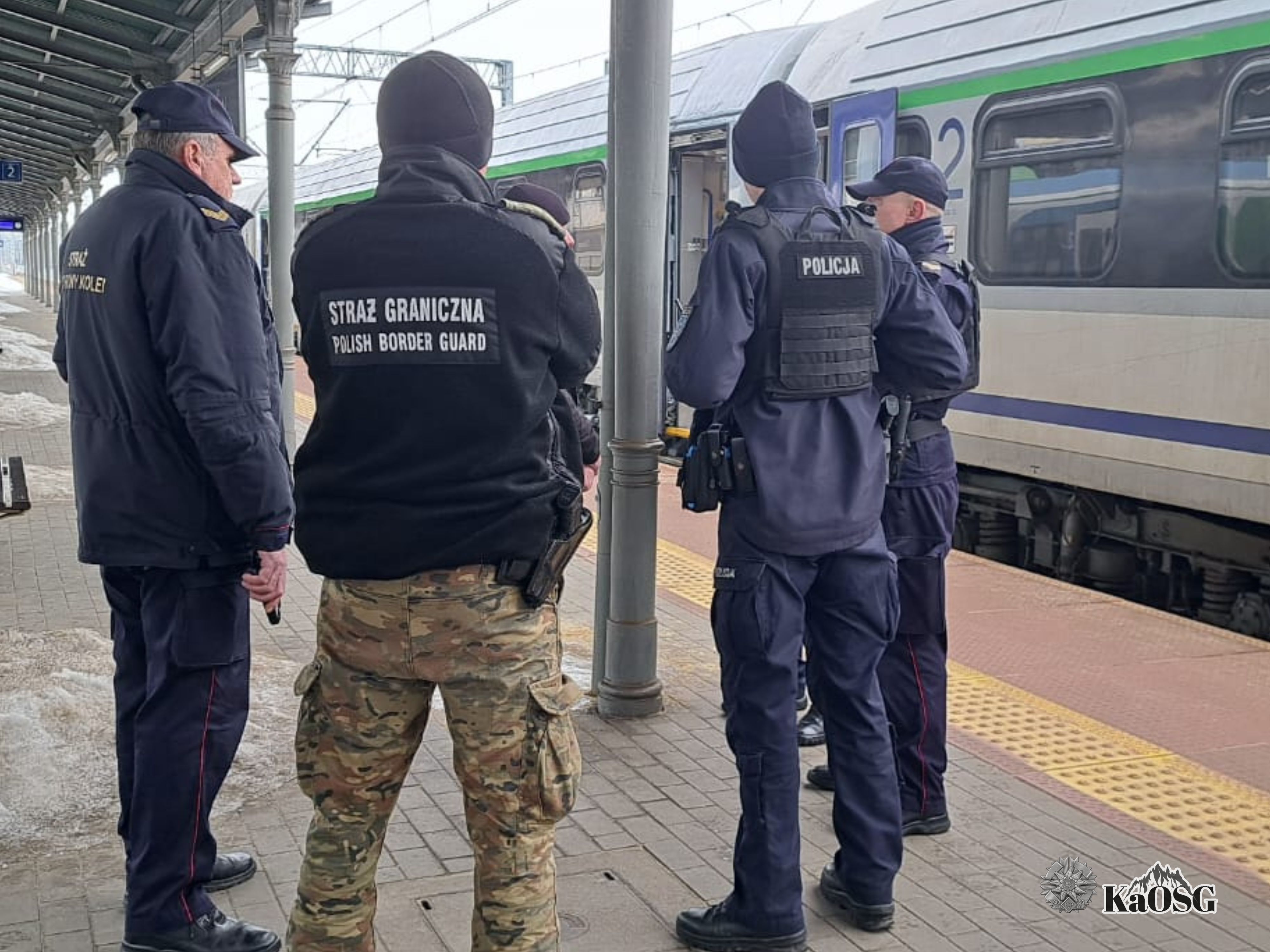 „Aktywna Tarcza” na torach. Wspólne działania Straży Granicznej i SOK na trasie Bochnia-Tarnów-Dębica