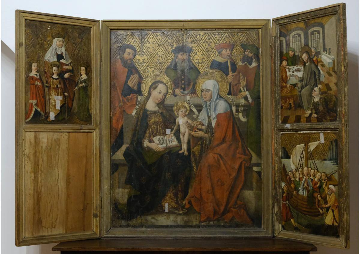 Gotycki tryptyk z Gosprzydowej przejdzie konserwacje. Są pieniądze z Ministerstwa Kultury