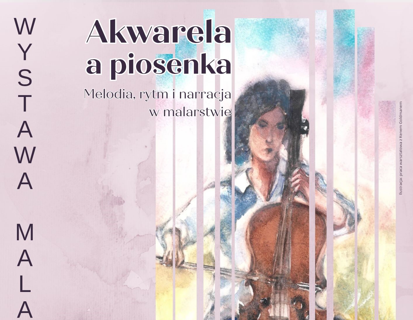 Wernisaż wystawy | Akwarela a piosenka. Melodia, rytm i narracja w malarstwie | Biblioteka Brzesko.