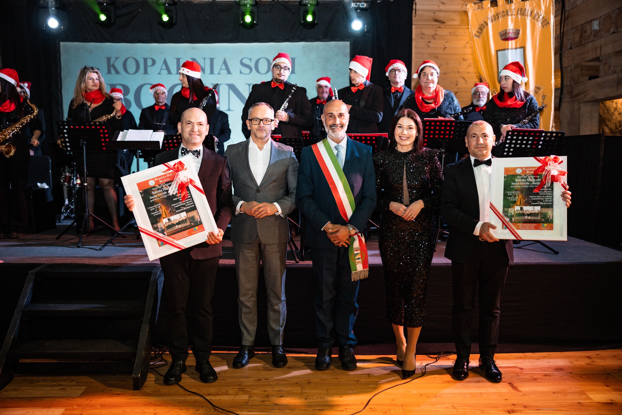 Sycilijska orkiestra oczarowała publiczność – Noworoczny Koncert w Kopalni Soli Bochnia