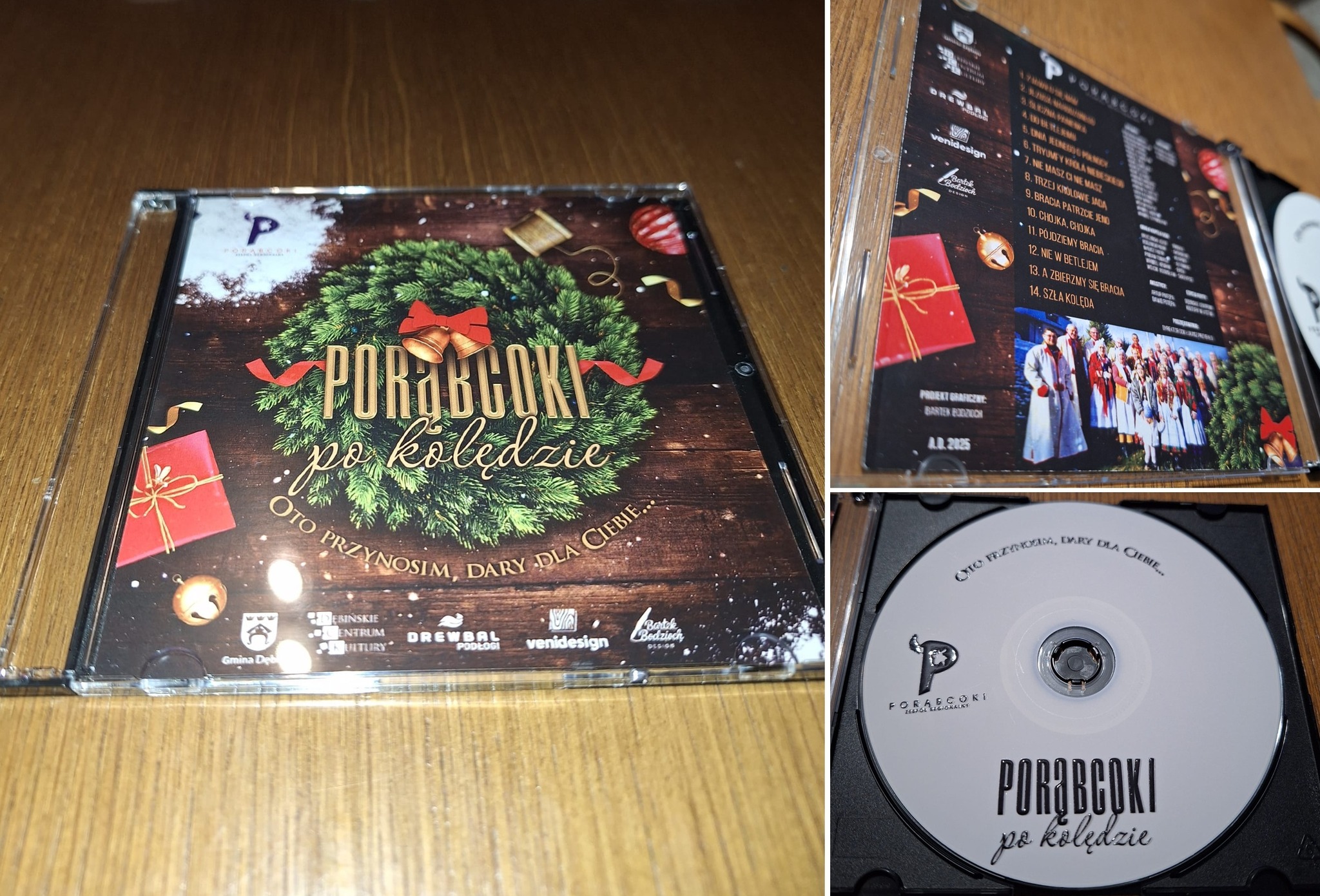 Nowa płyta kolędowa zespołu Porąbcoki już dostępna