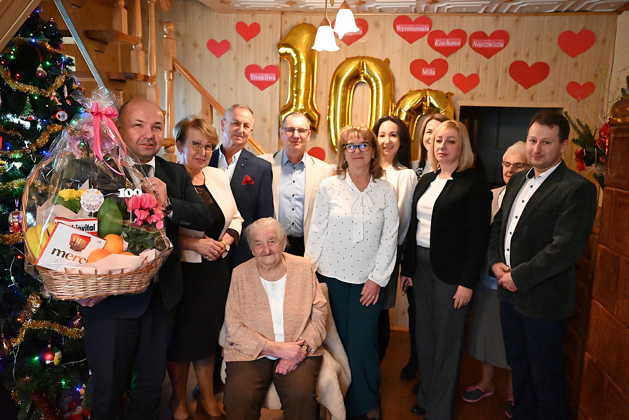 100. urodziny Pani Janiny Góry / zdjęcia