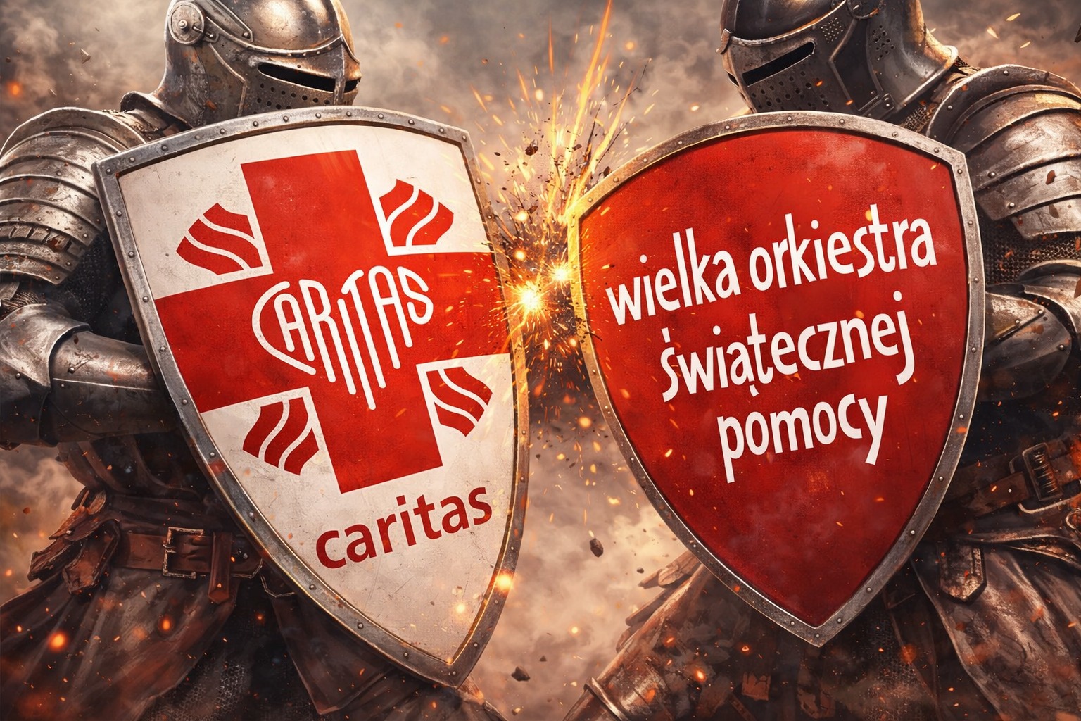 WOŚP vs CARITAS – coroczny spór narodowy