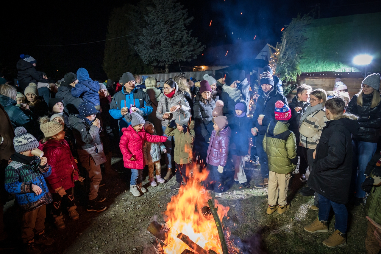 Wspólne kolędowanie w Betlejem / zdjęcia