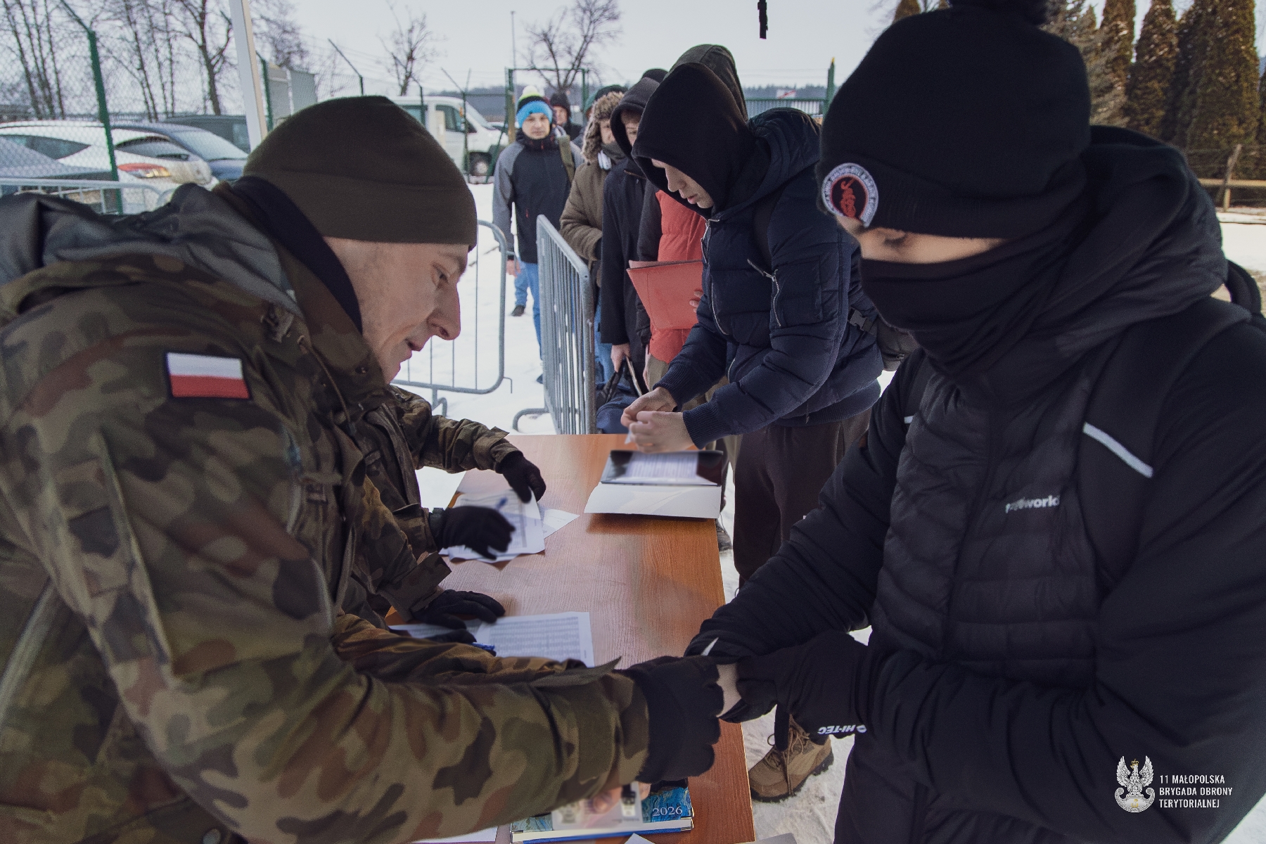 Wystartowały ferie z Małopolskimi Terytorialsami. Ponad 100 ochotników rozpoczęło szkolenie