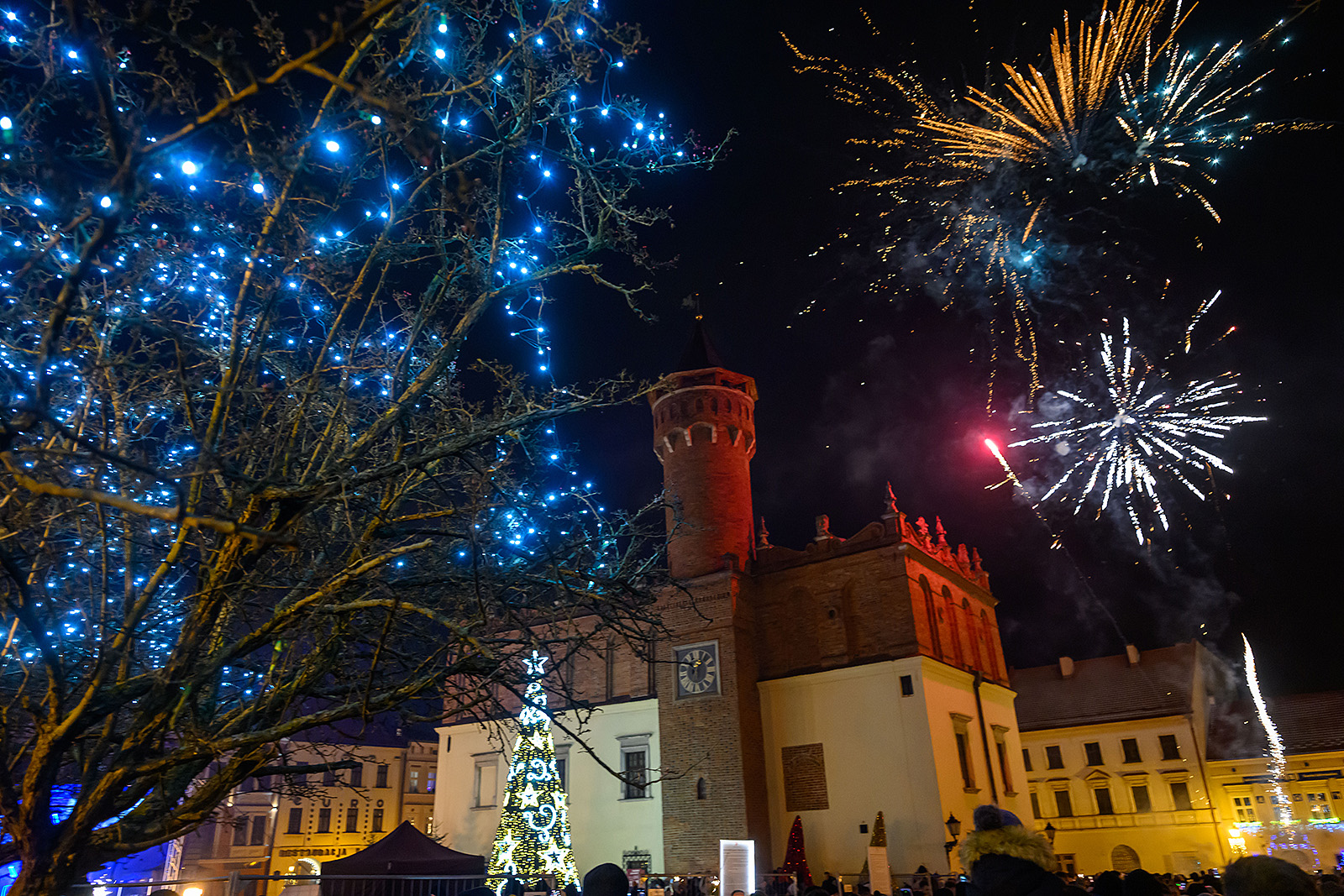 Sylwester w Tarnowie / zdjęcia i video