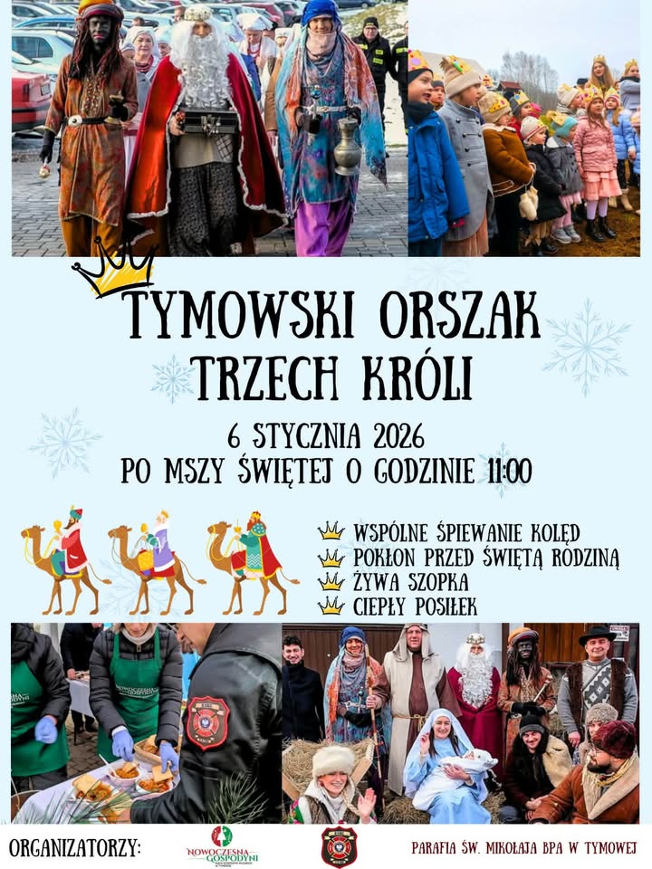 Tymowski Orszak Trzech Króli / 6 stycznia 2026 r.