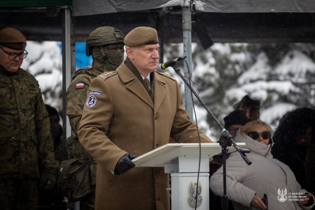 Nowi ochotnicy złożyli przysięg wojskową. Rosną szeregi małopolskich Terytorialsów