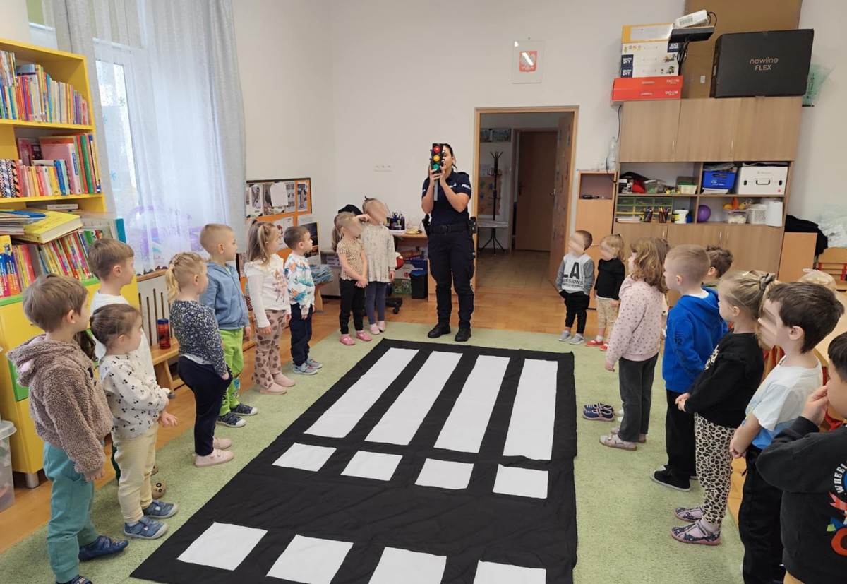 Brzesko – Jasień. Lekcja bezpieczeństwa dla przedszkolaków
