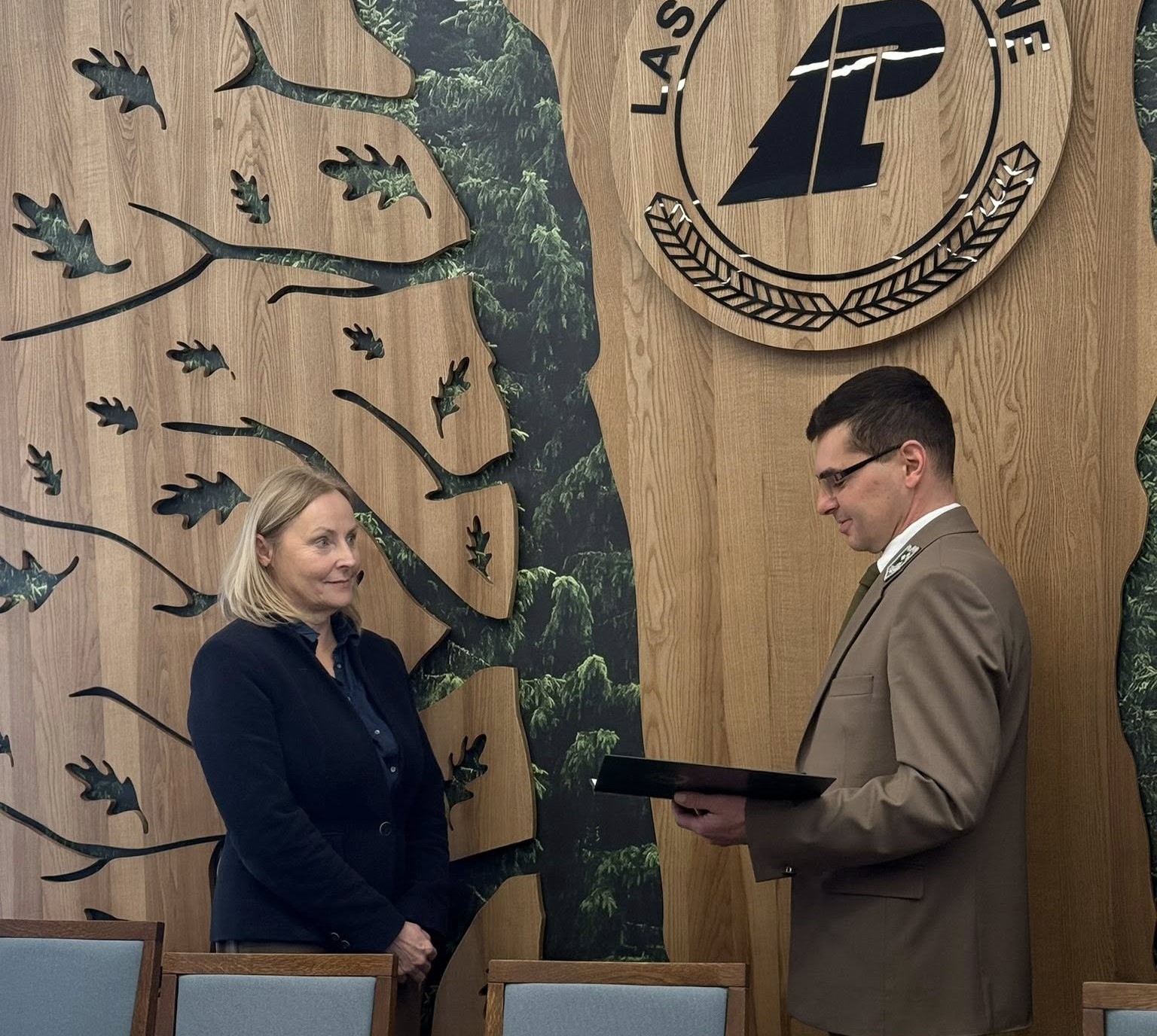 Nadleśnictwo Brzesko po latach służby z wdzięcznością żegna Martę Safernę