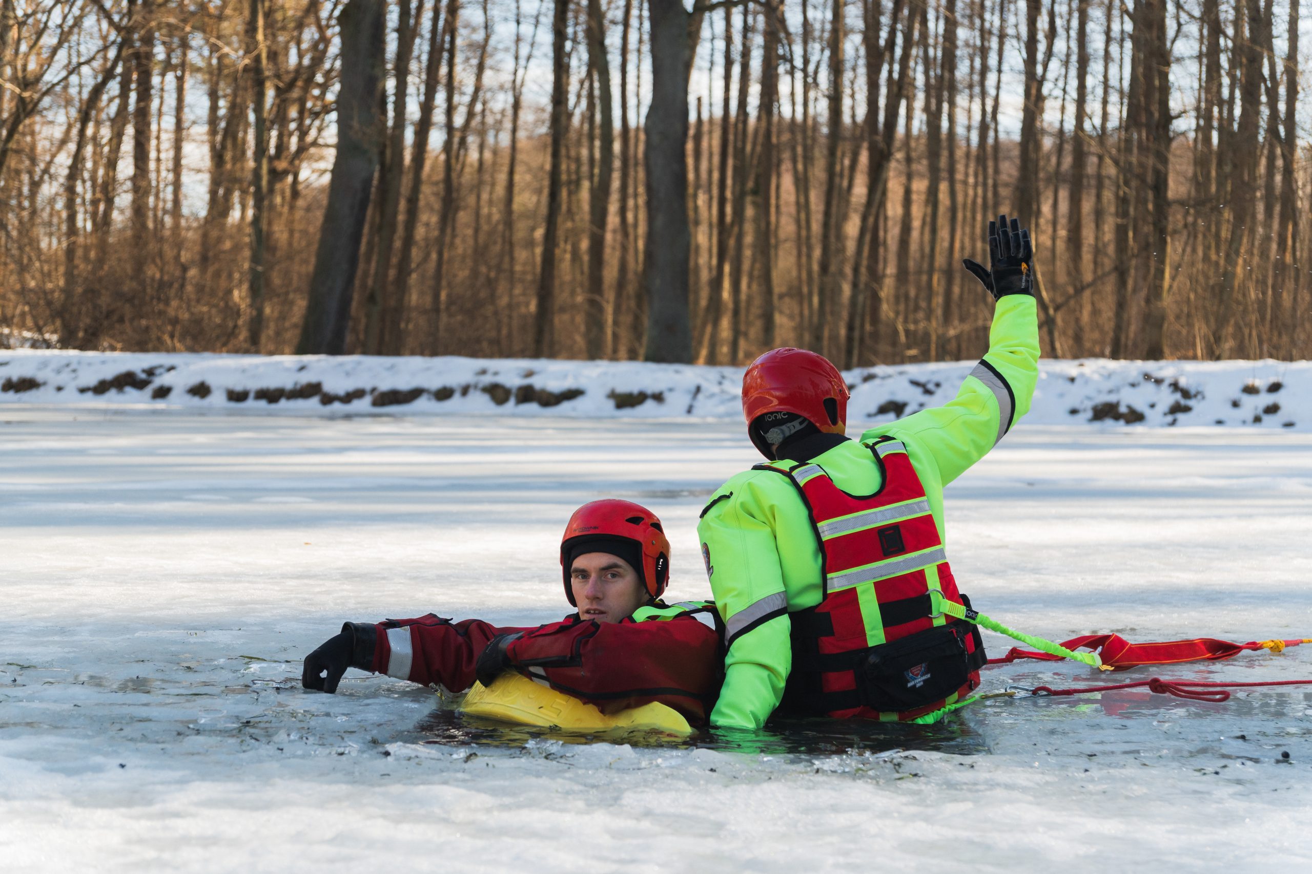 Ćwiczenia z zakresu ratownictwa lodowego luty 2026