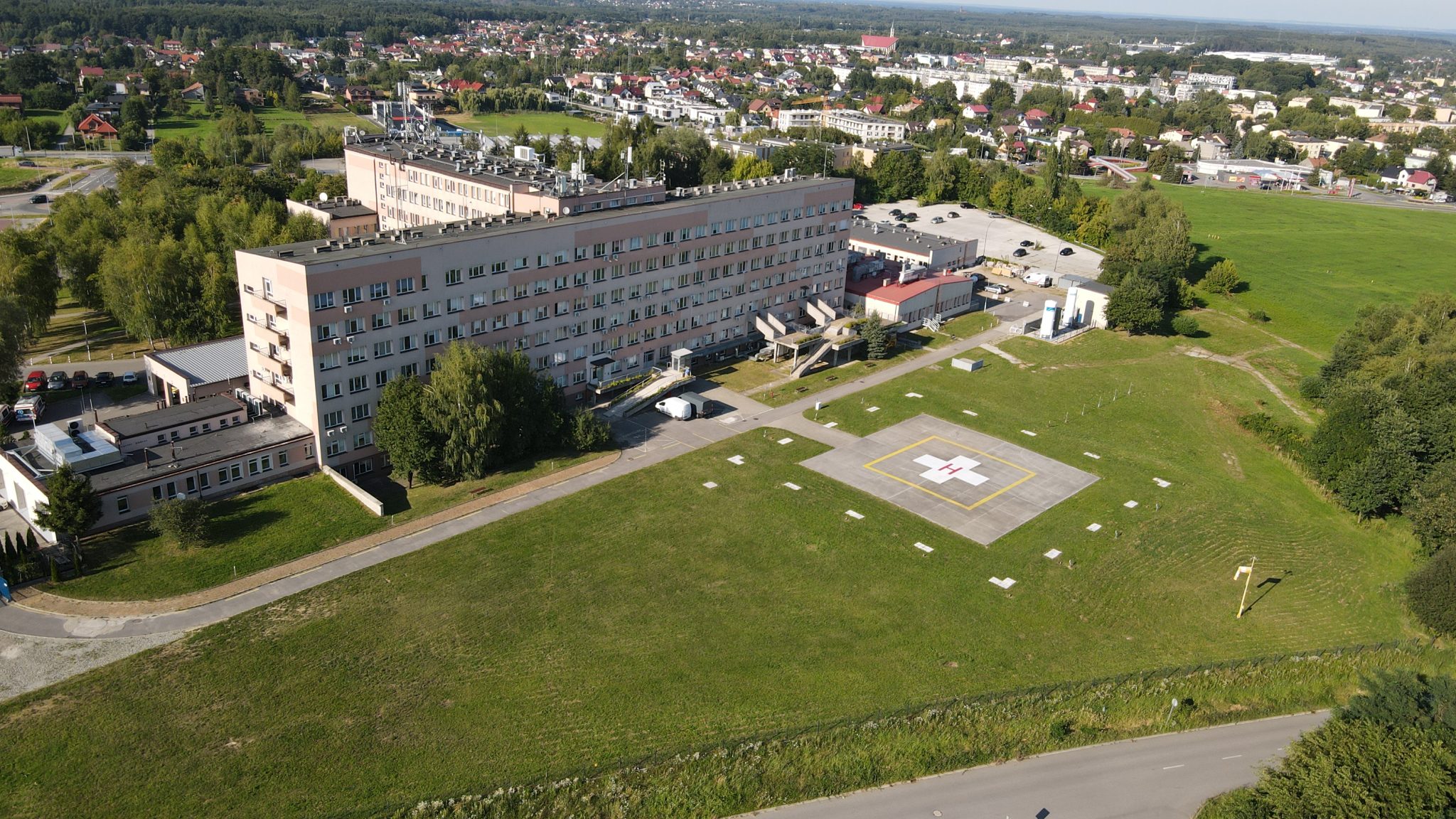 Brzesko. W 2026 r. zostanie zmodernizowane lądowisko dla śmigłowców