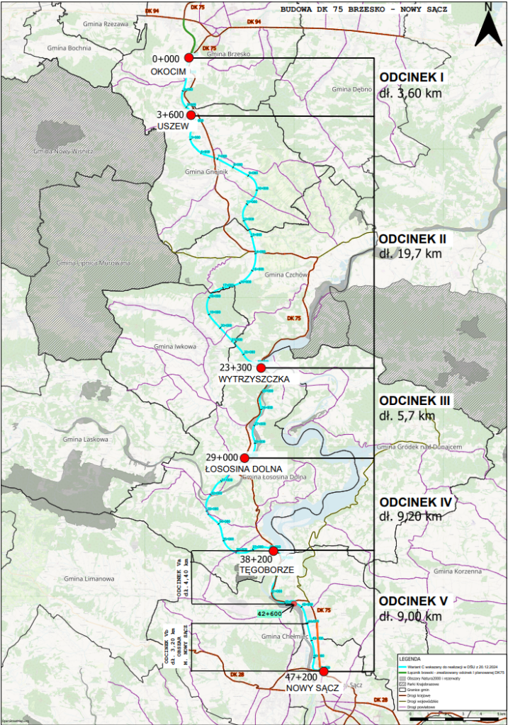 Ogłoszono przetarg na koncepcję programową dla trzech odcinków sądeczanki