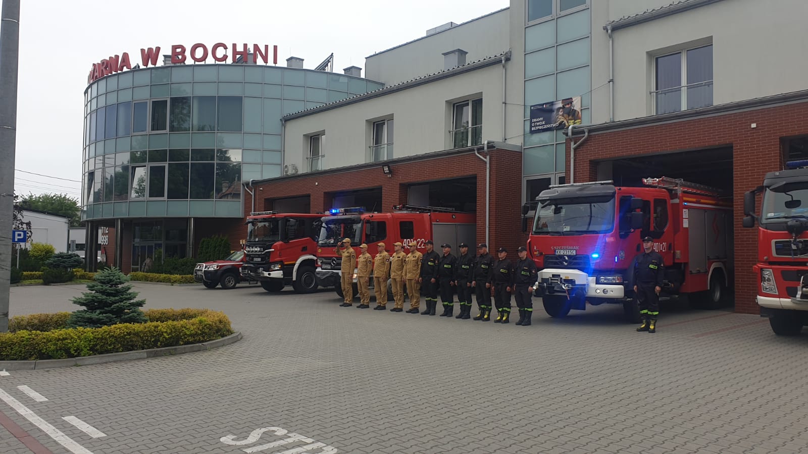 Nowe pojazdy, sprzęt i remonty w KP PSP Bochnia ze środków na obronę cywilną