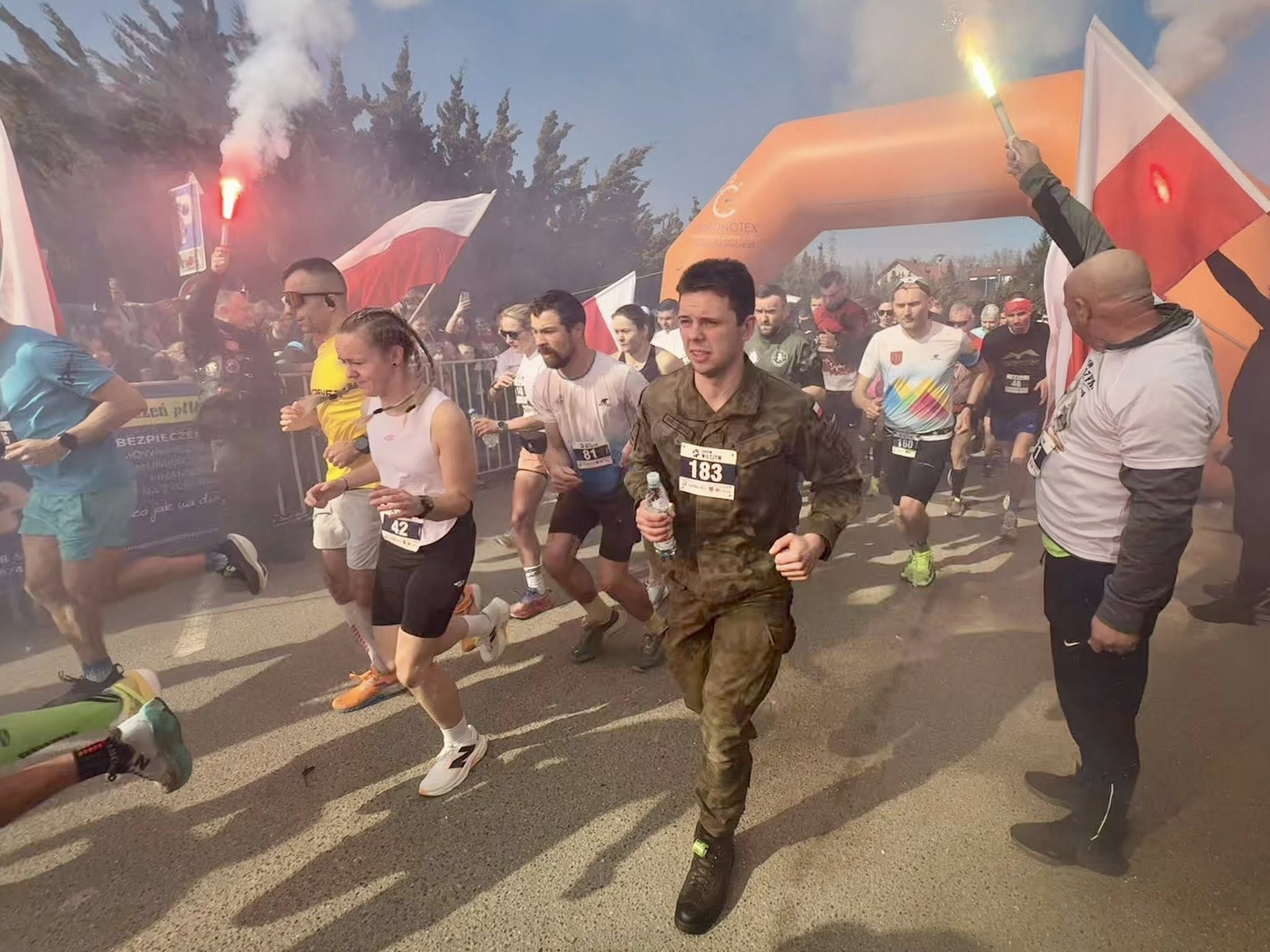 Blisko 300 uczestników w Biegu Tropem Wilczym w Jadownikach