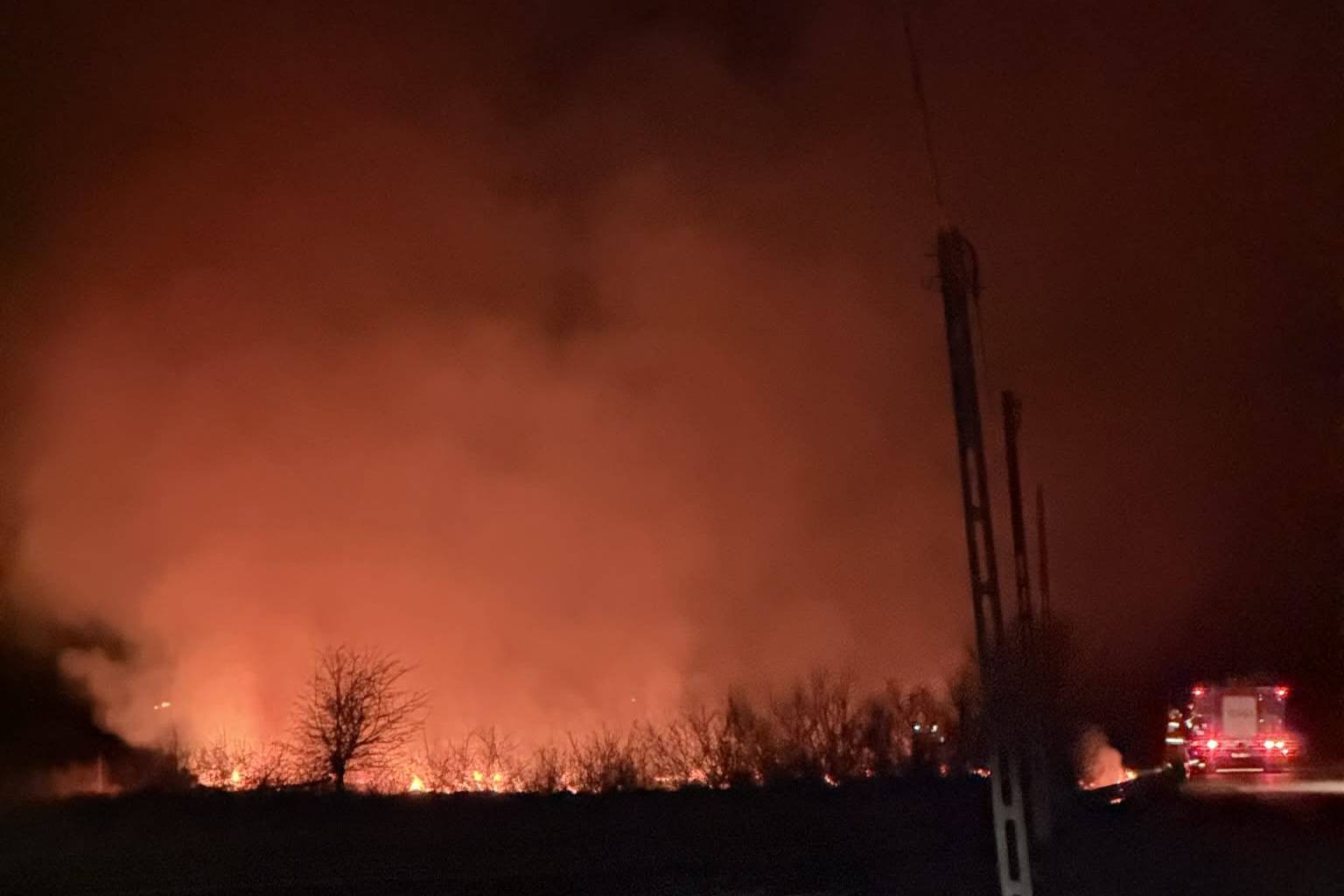 Czarna seria pożarów traw trwa. Kolejna interwencja w Strzelcach Wielkich