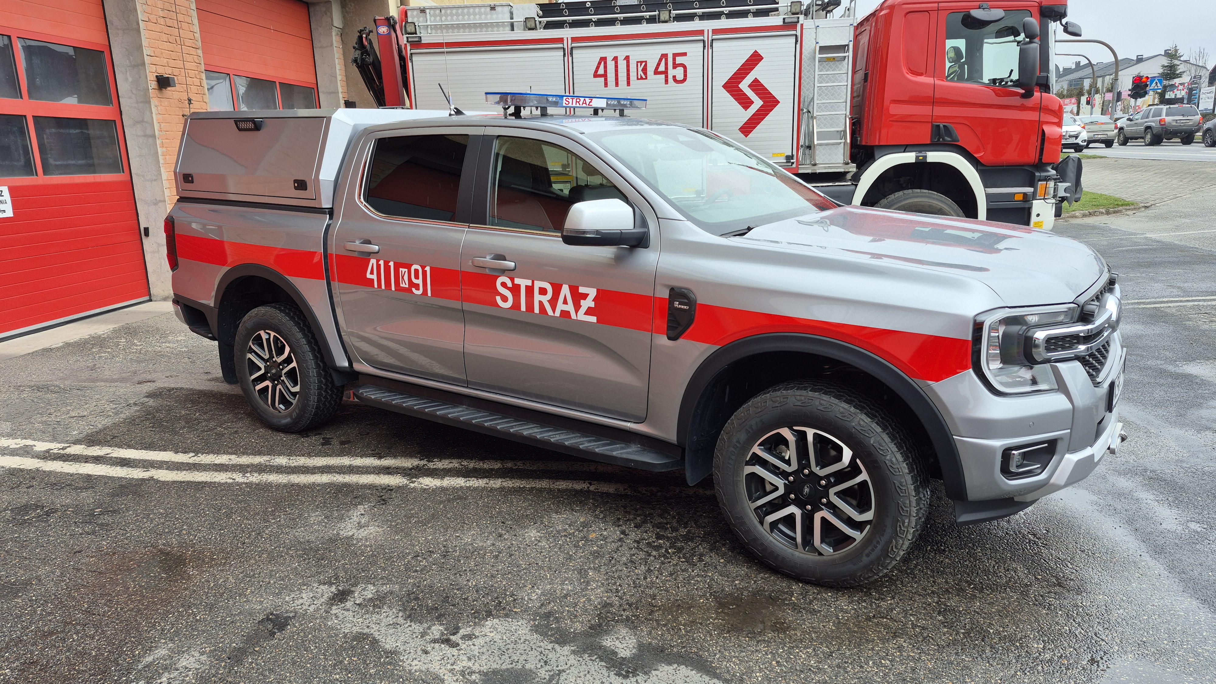 Nowe pojazdy ratownicze wzmocniły strażaków z Brzeska