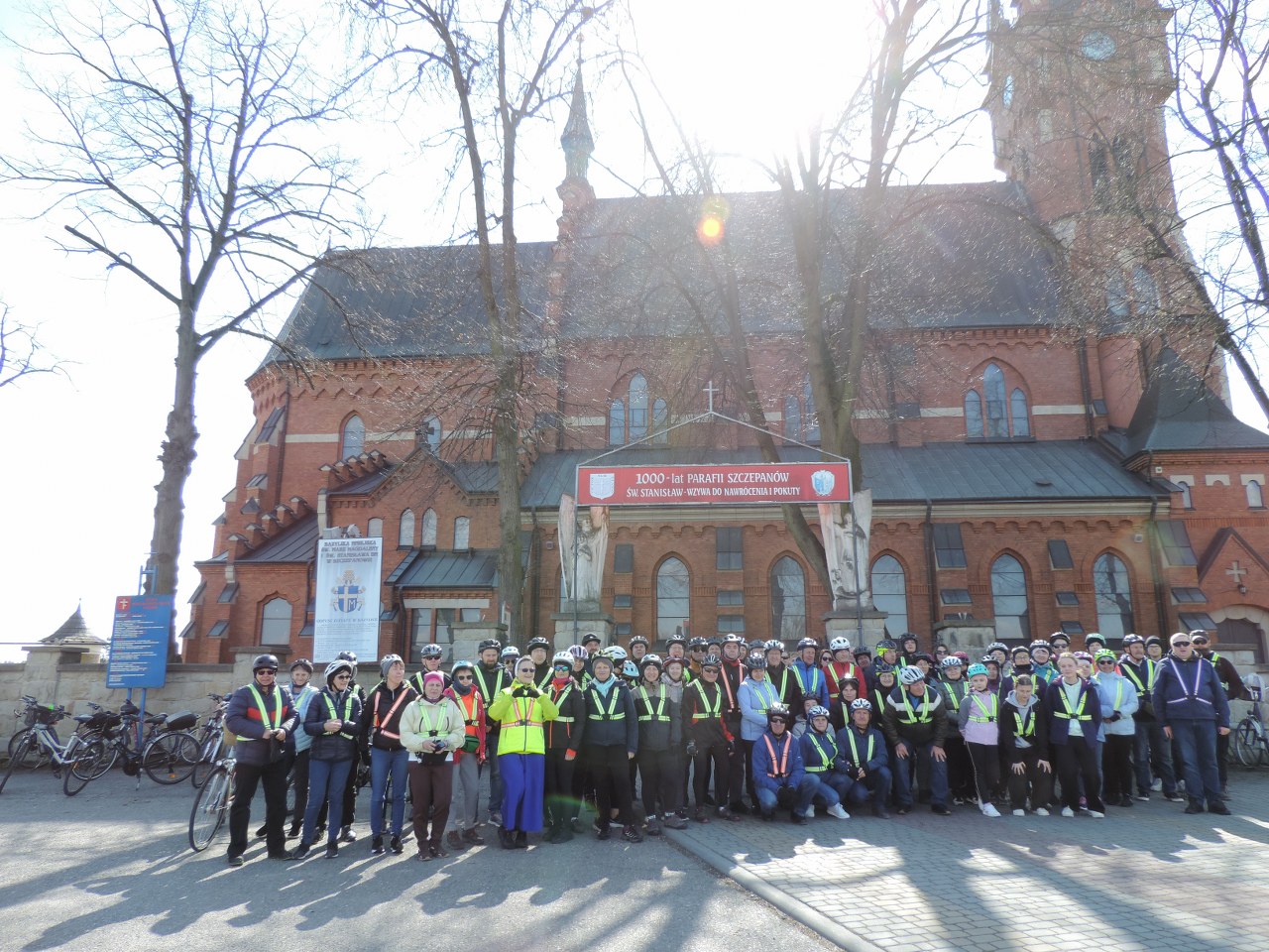 II Brzeska Rowerowa Droga Krzyżowa / zdjęcia / video