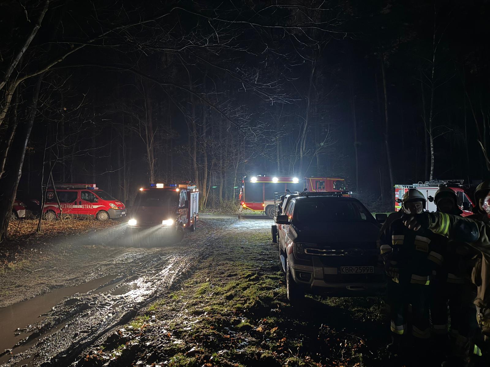 Szczepanów. Nocne poszukiwana zaginionej kobiety zakończone sukcesem