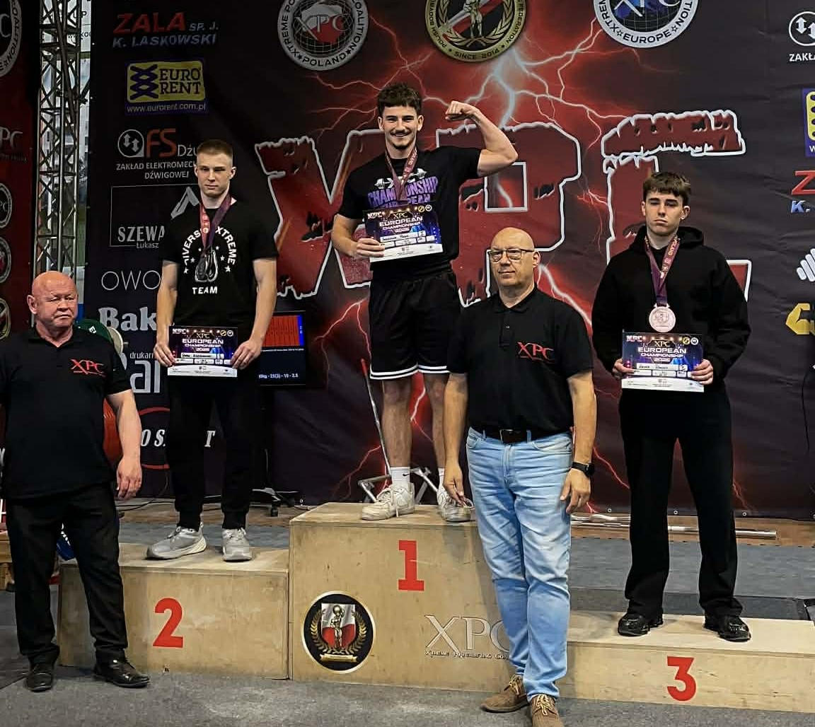 Arkadiusz Pałka sięgnął po złoto w wyciskaniu