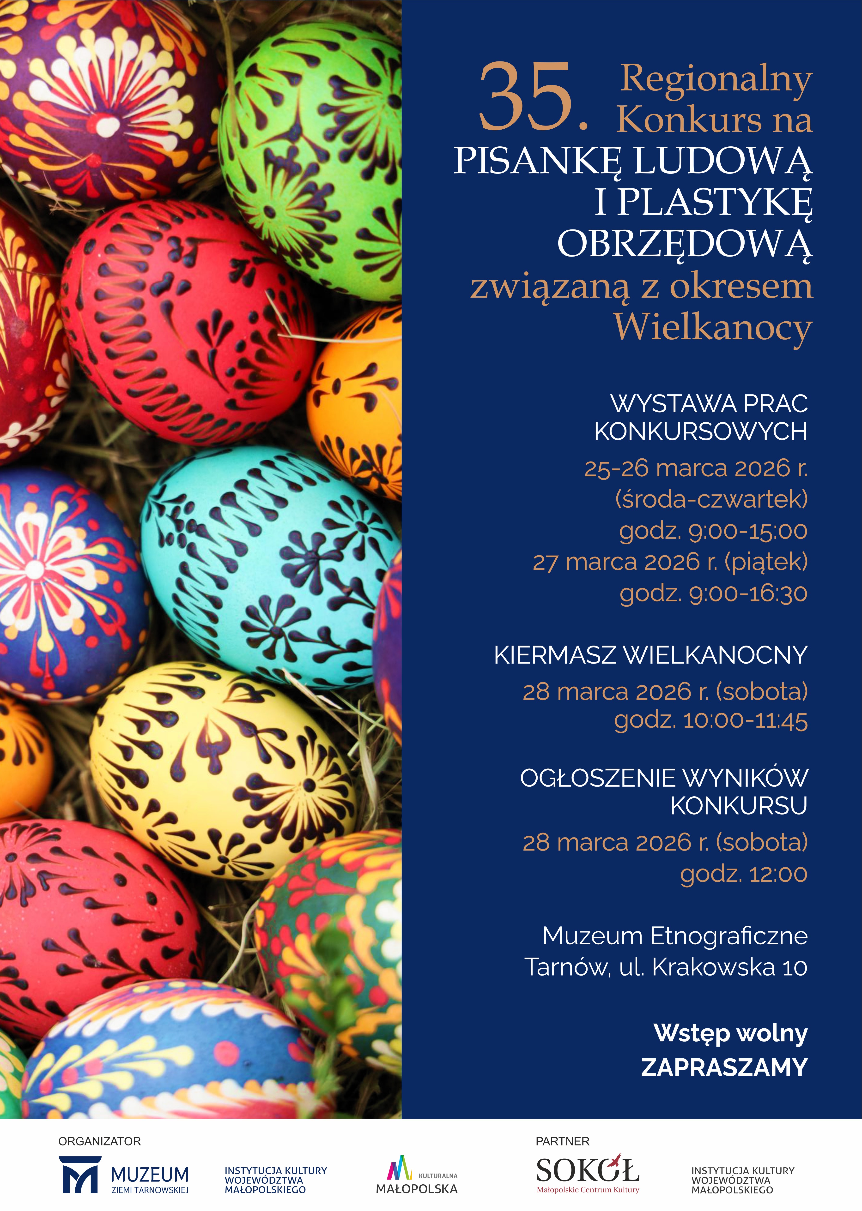 Jubileuszowy konkurs pisanek ludowych w Tarnowie