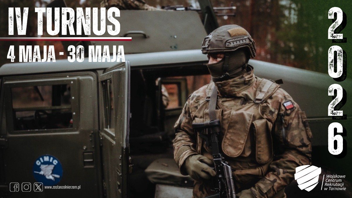 Tarnowskie Wojskowe Centrum Rekrutacji zachęca do Dobrowolnej Zasadniczej Służby Wojskowej