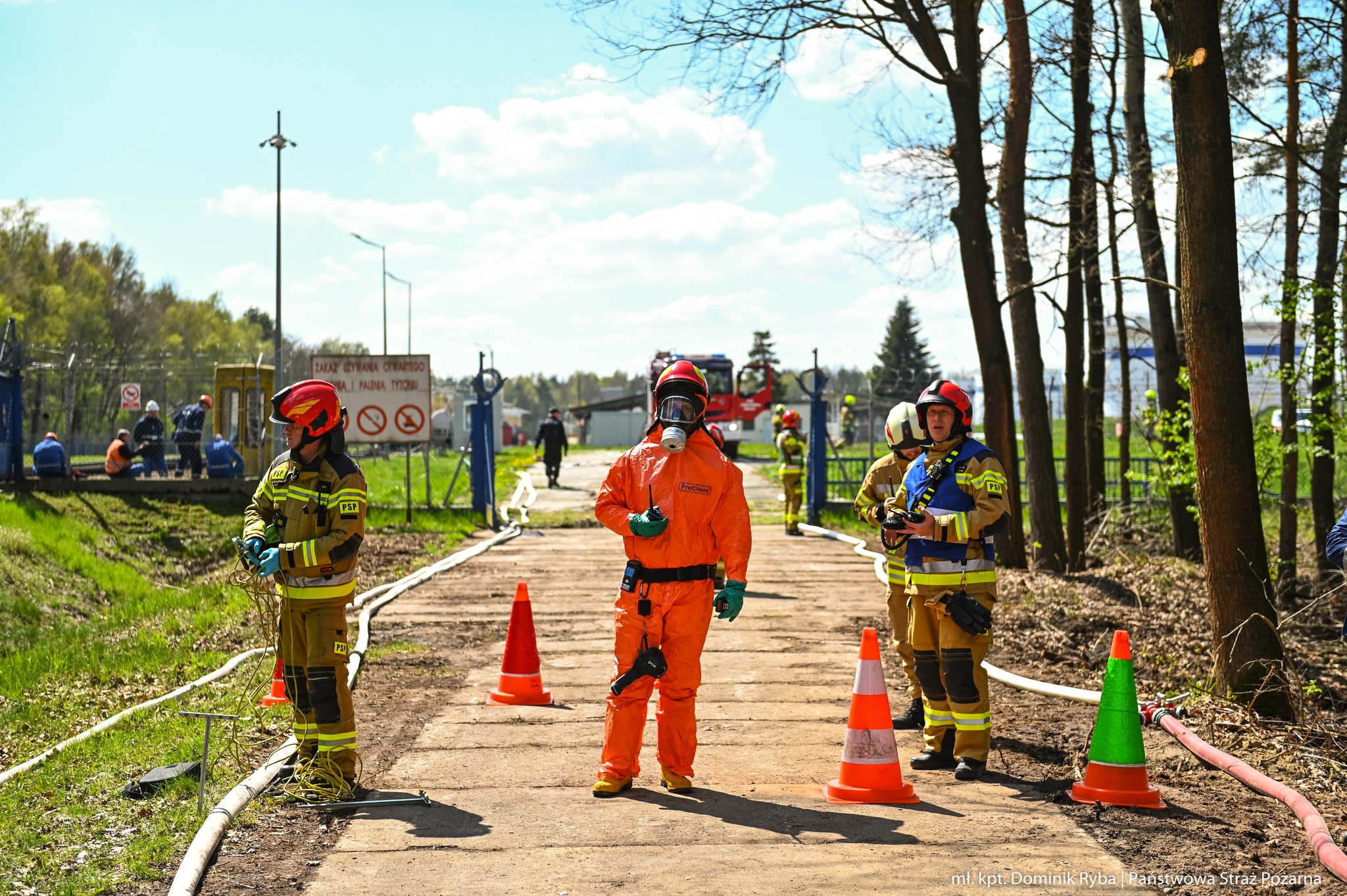 Wielkie ćwiczenia ratownicze „PERN 2026” pod Tarnowem / zdjęcia