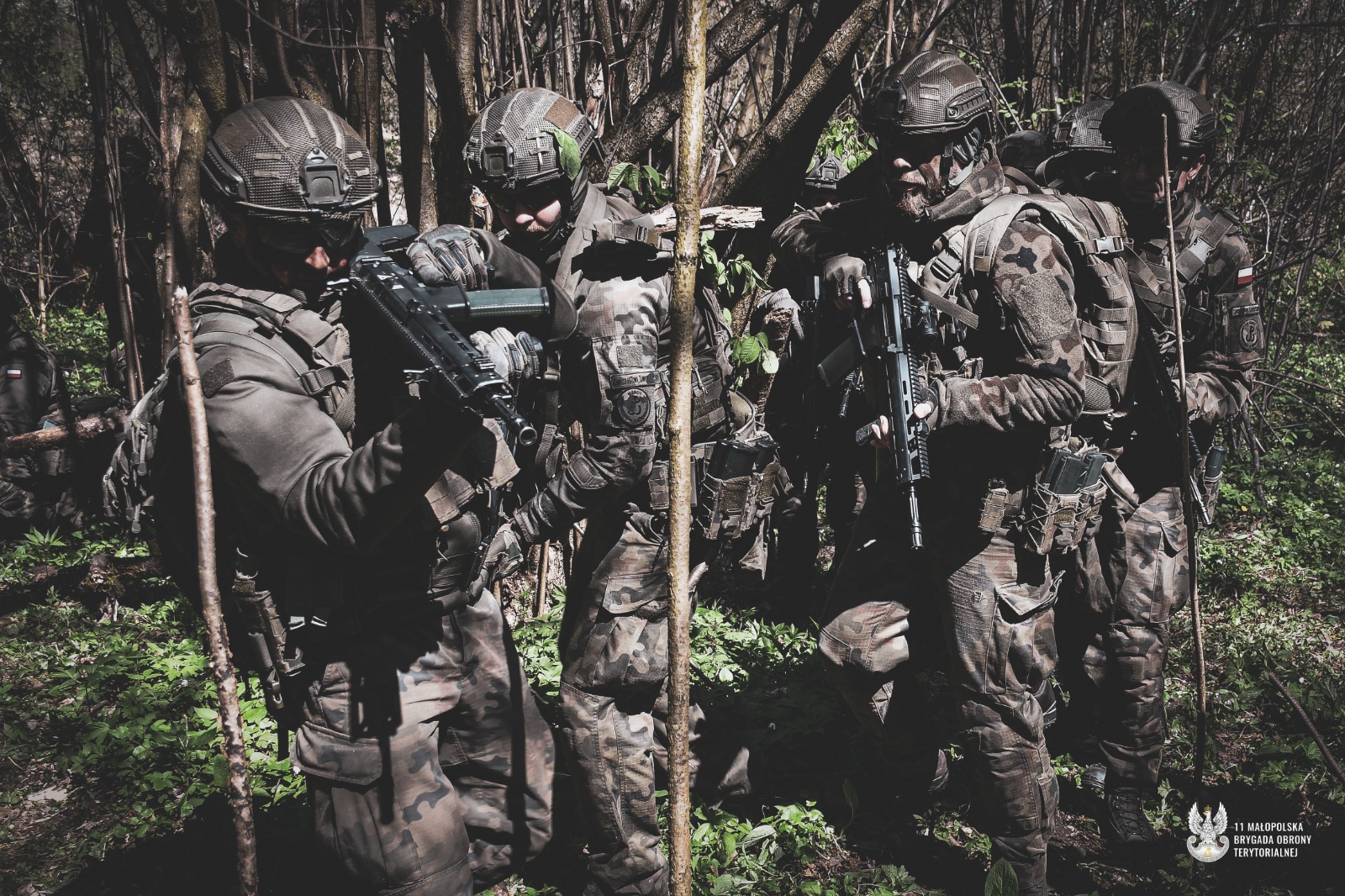 Trwa kurs podoficerski SONDA dla małopolskich Terytorialsów