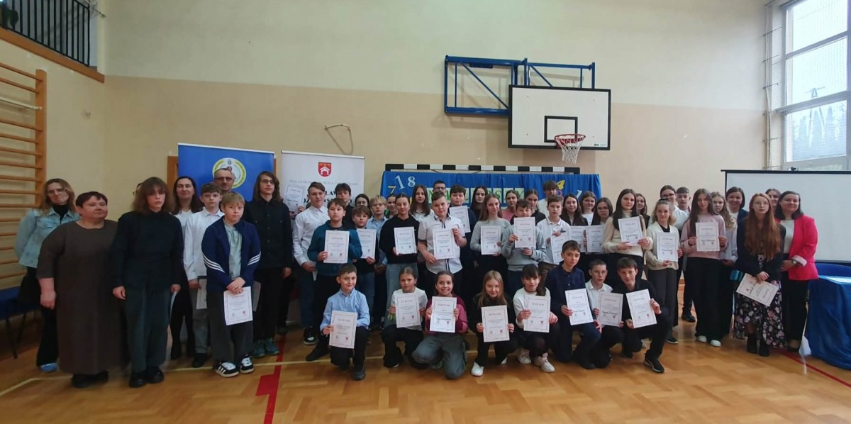 XXV edycja Konkursu „Najlepszy Matematyk Gminy Dębno” rozstrzygnięta