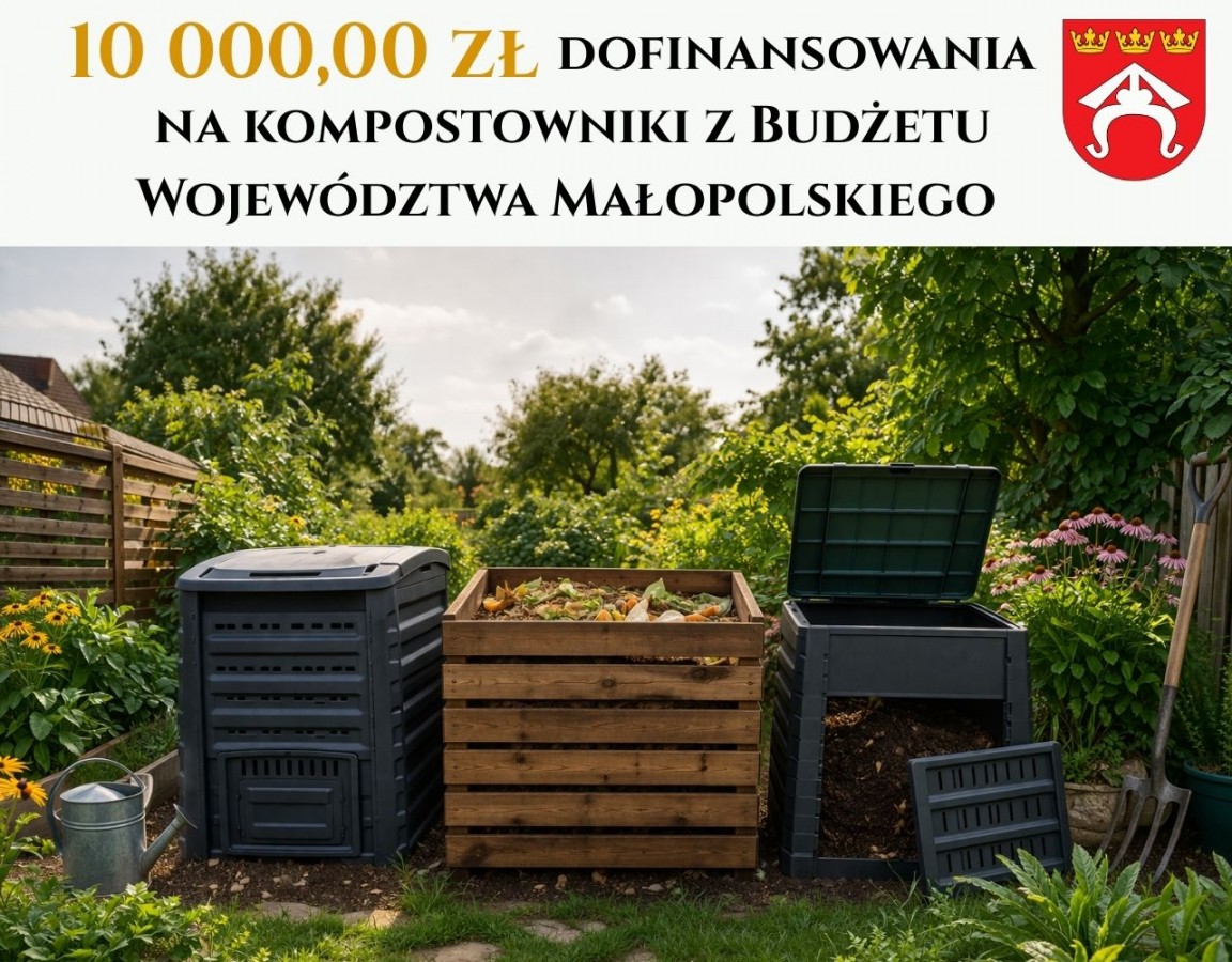 Gmina Dębno z dofinansowaniem na kompostowniki