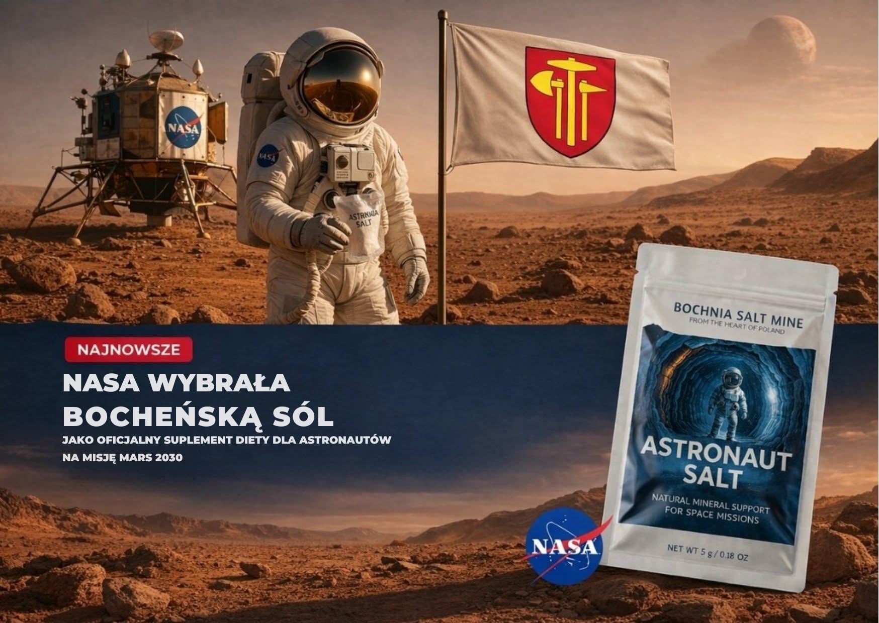 Bochnia w projekcie kosmicznym!