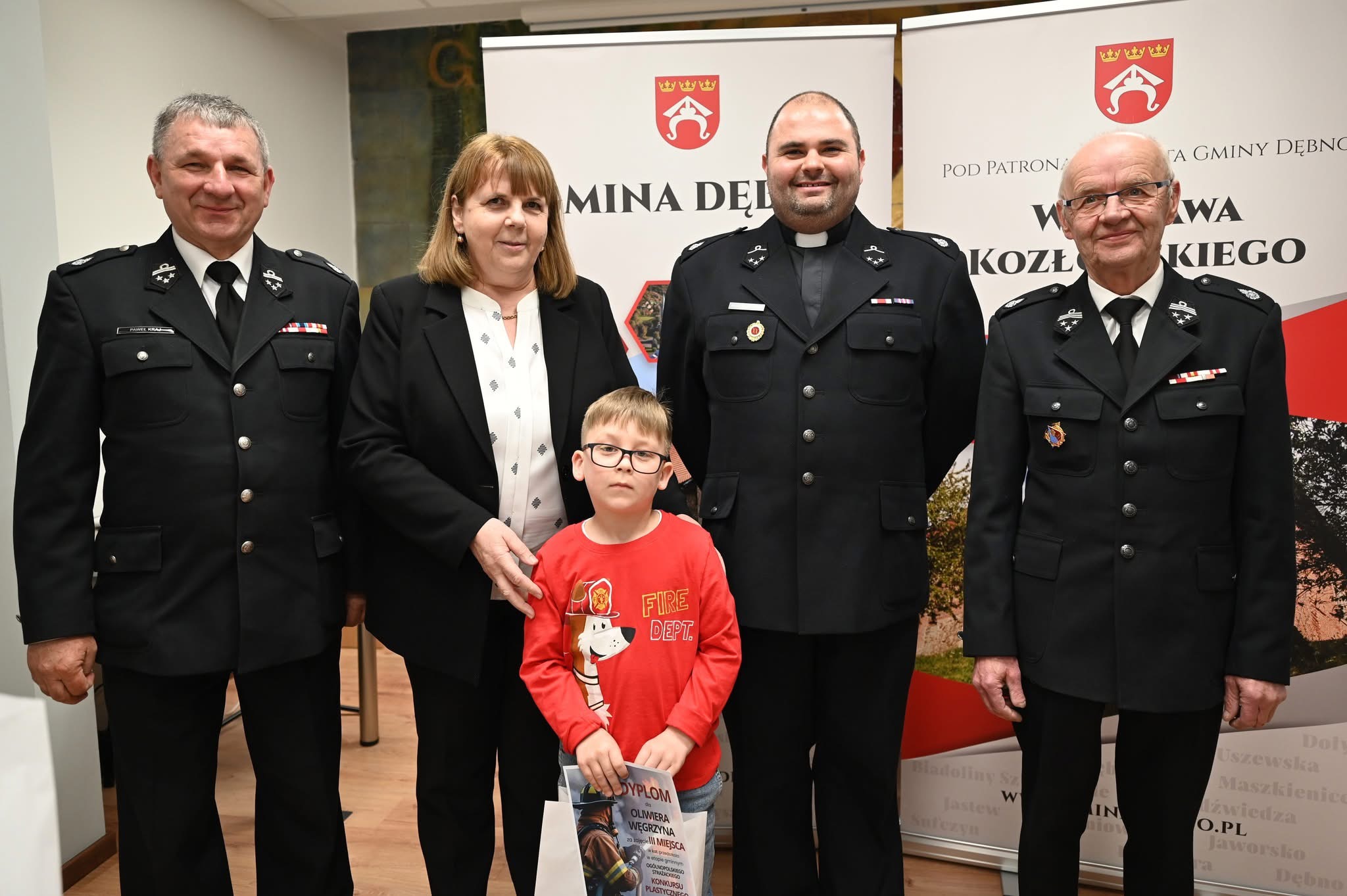 Rozstrzygnięto Gminny Strażacki Konkurs Plastyczny w Dębnie