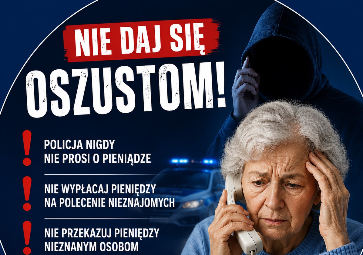 76-latka z Tarnowa oszukana metodą „na policjanta”