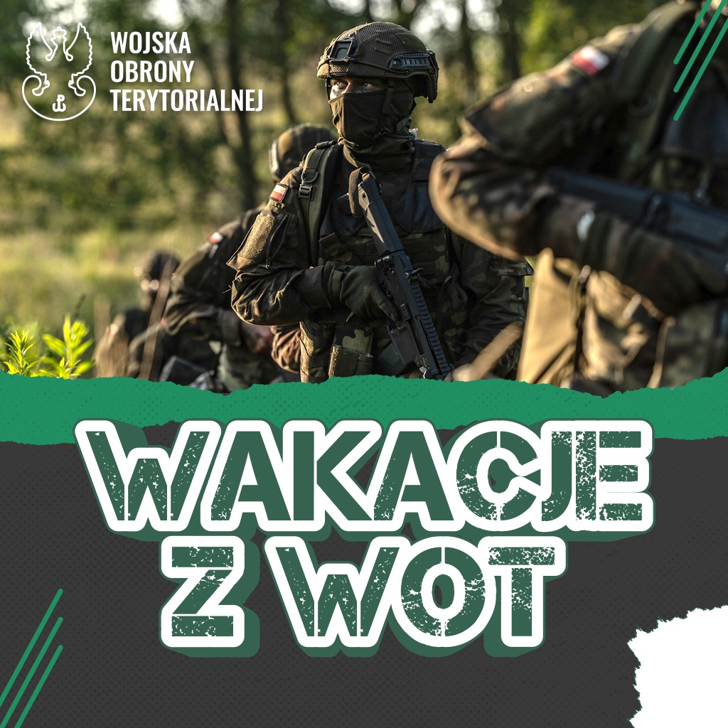 Wakacje z WOT. Małopolscy Terytorialsi zapraszają na szkolenie