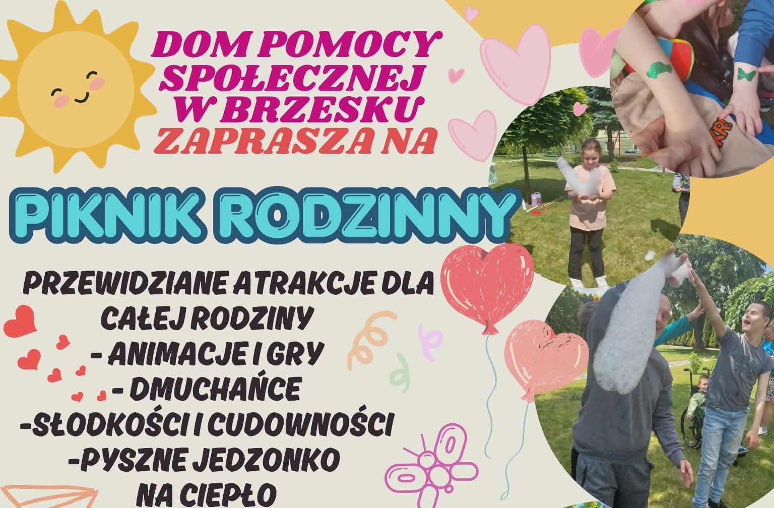 Rodzinny piknik w ogrodzie DPS w Brzesku. Będzie można pomóc podopiecznym placówki