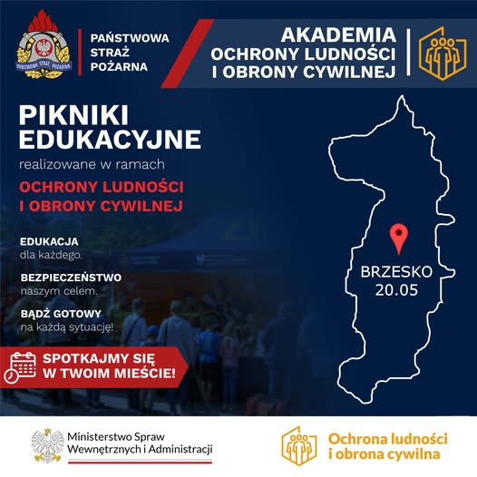 Akademia Ochrony Ludności i Obrony Cywilnej ponownie w Brzesku / 20 maja 2026 r.