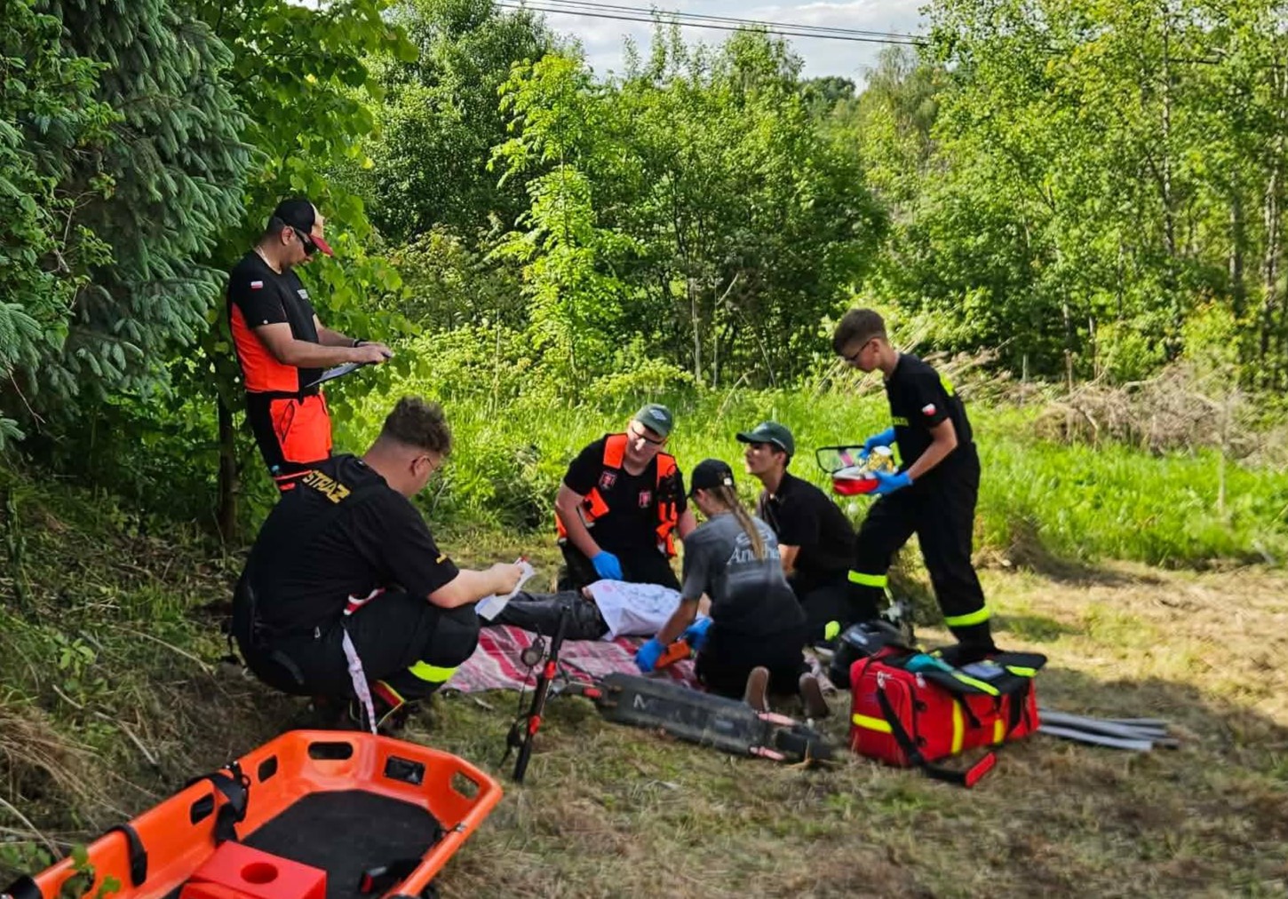 Młodzi strażacy rywalizowali w Biesiadkach. Za nami V Manewry Pierwszej Pomocy MDP