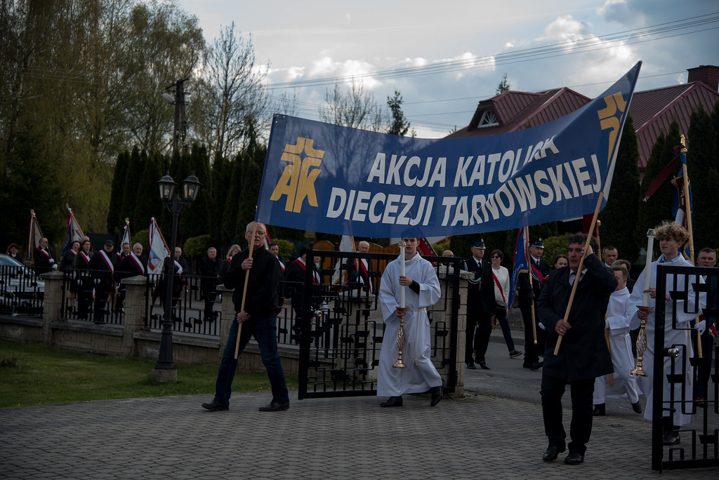 Procesja, tłumy i mocne słowa. Grabno centrum spotkania Akcji Katolickiej