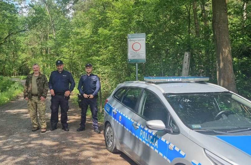 Wspólne patrole policji i leśników w powiecie bocheńskim