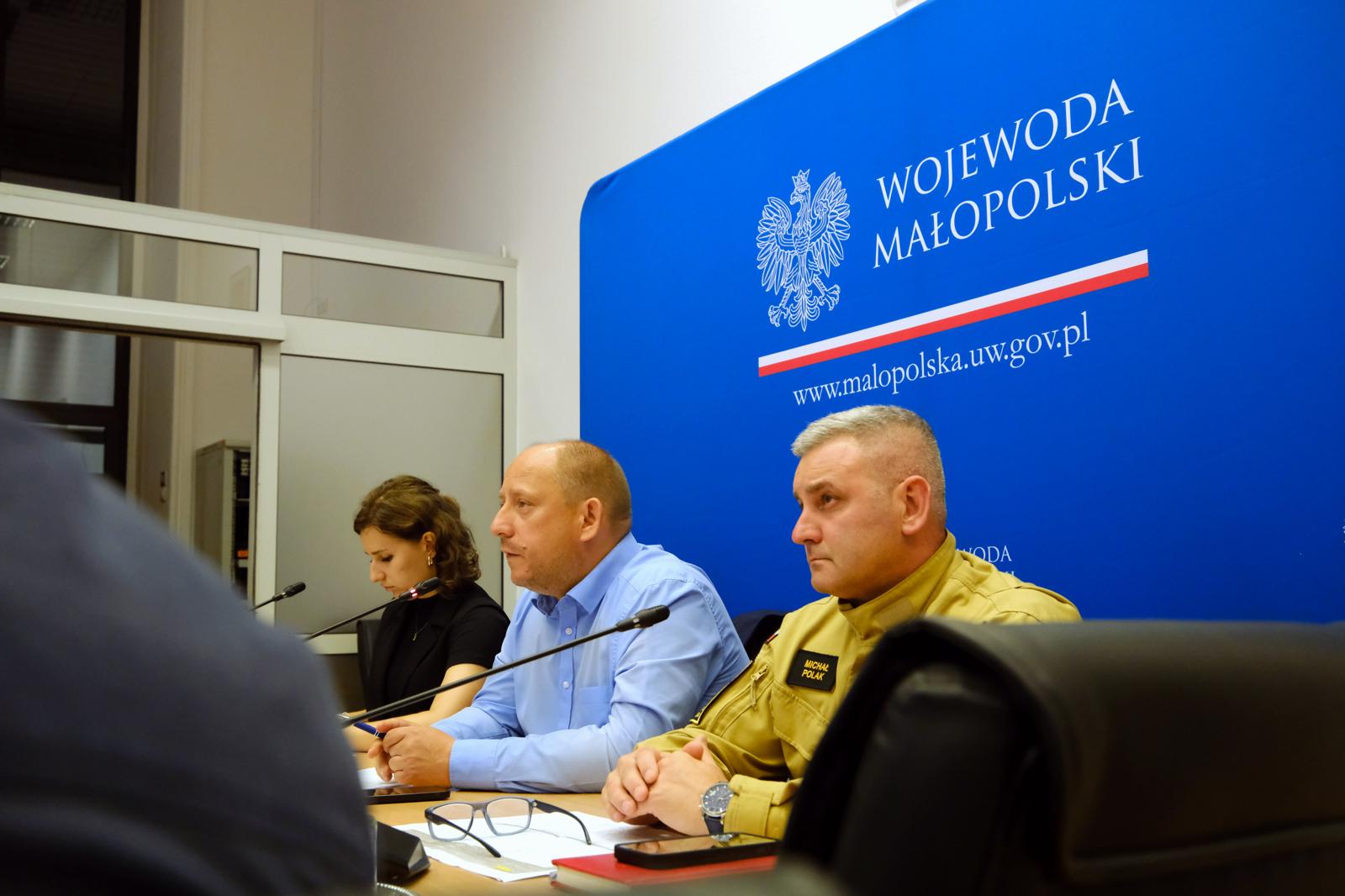 Ponad 280 interwencji po burzach w Małopolsce. Wojewoda zwołał sztab kryzysowy