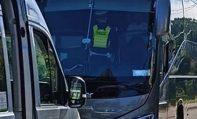 Brzesko. Nietrzeźwy kierowca autokaru, miał zabrać młodzież na wycieczkę